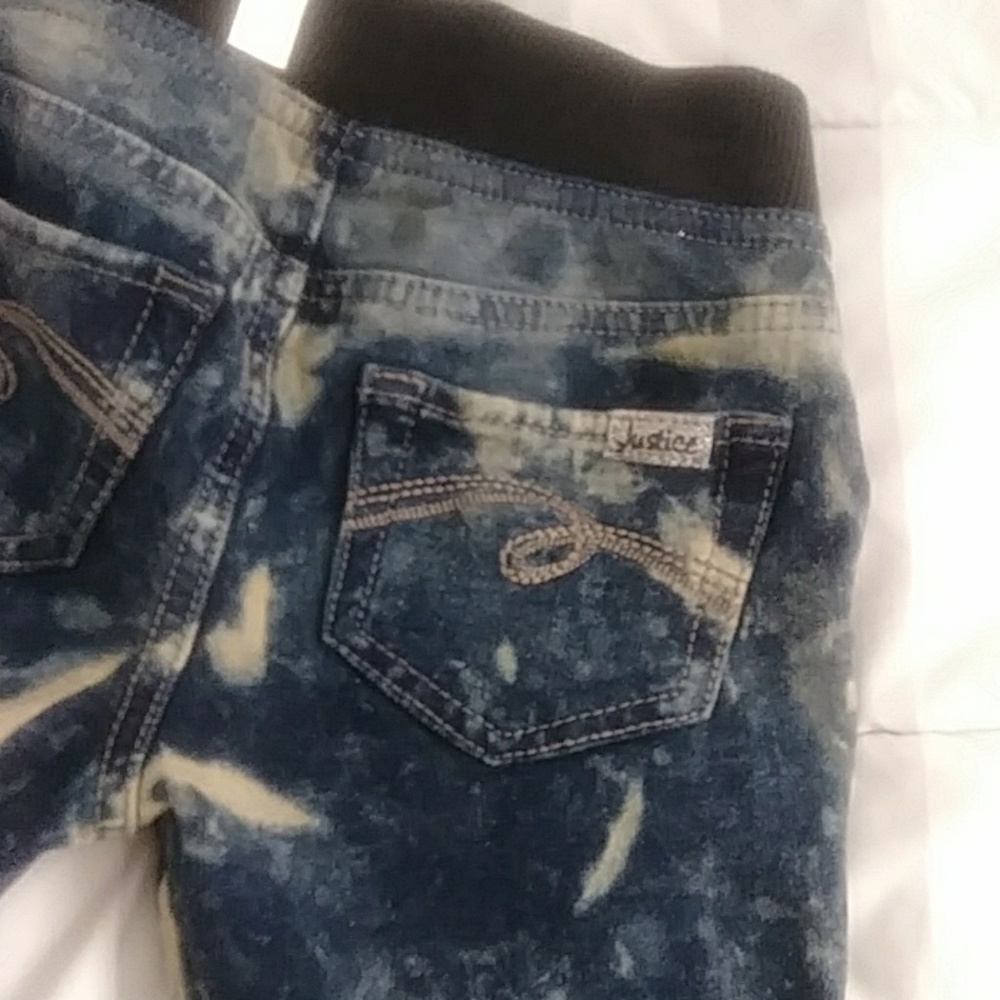 Justice jeggings size 7 - Picture 4 of 5